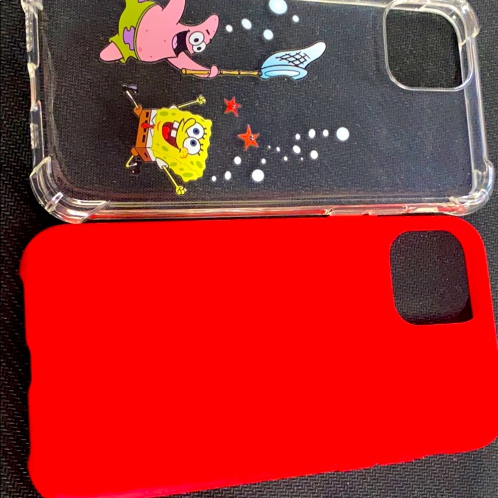 Iphone 11 pro silicone case bundle